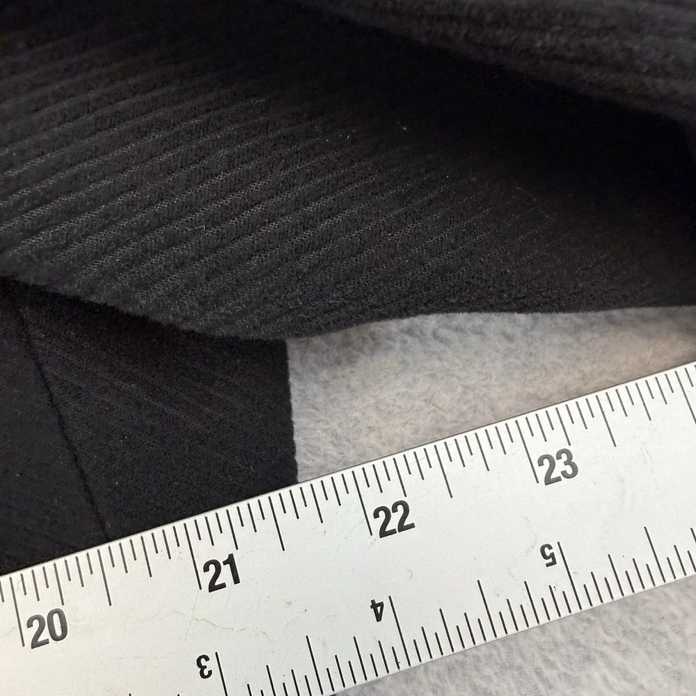 Banana Republic 44 Reg Black Corduroy Blazer Sport Coat Tailored Fit Mens Jacket